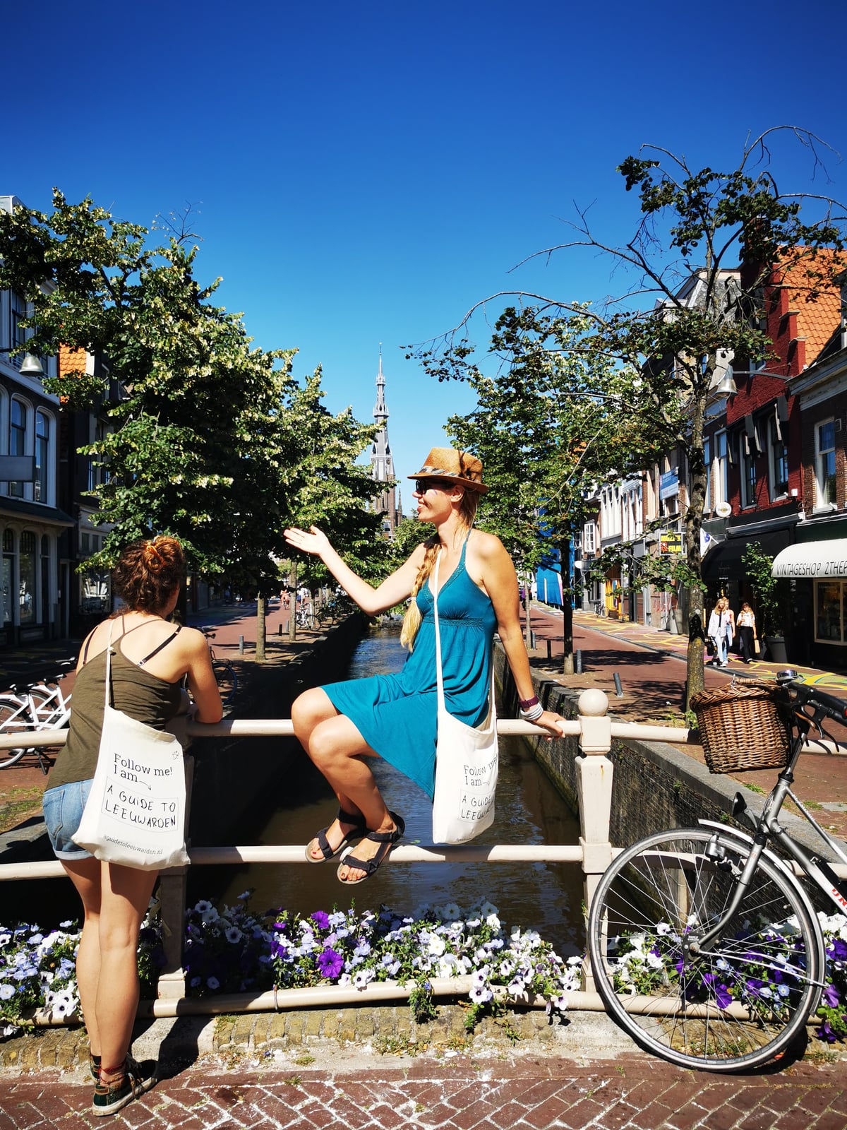 Canal tour in Leeuwarden