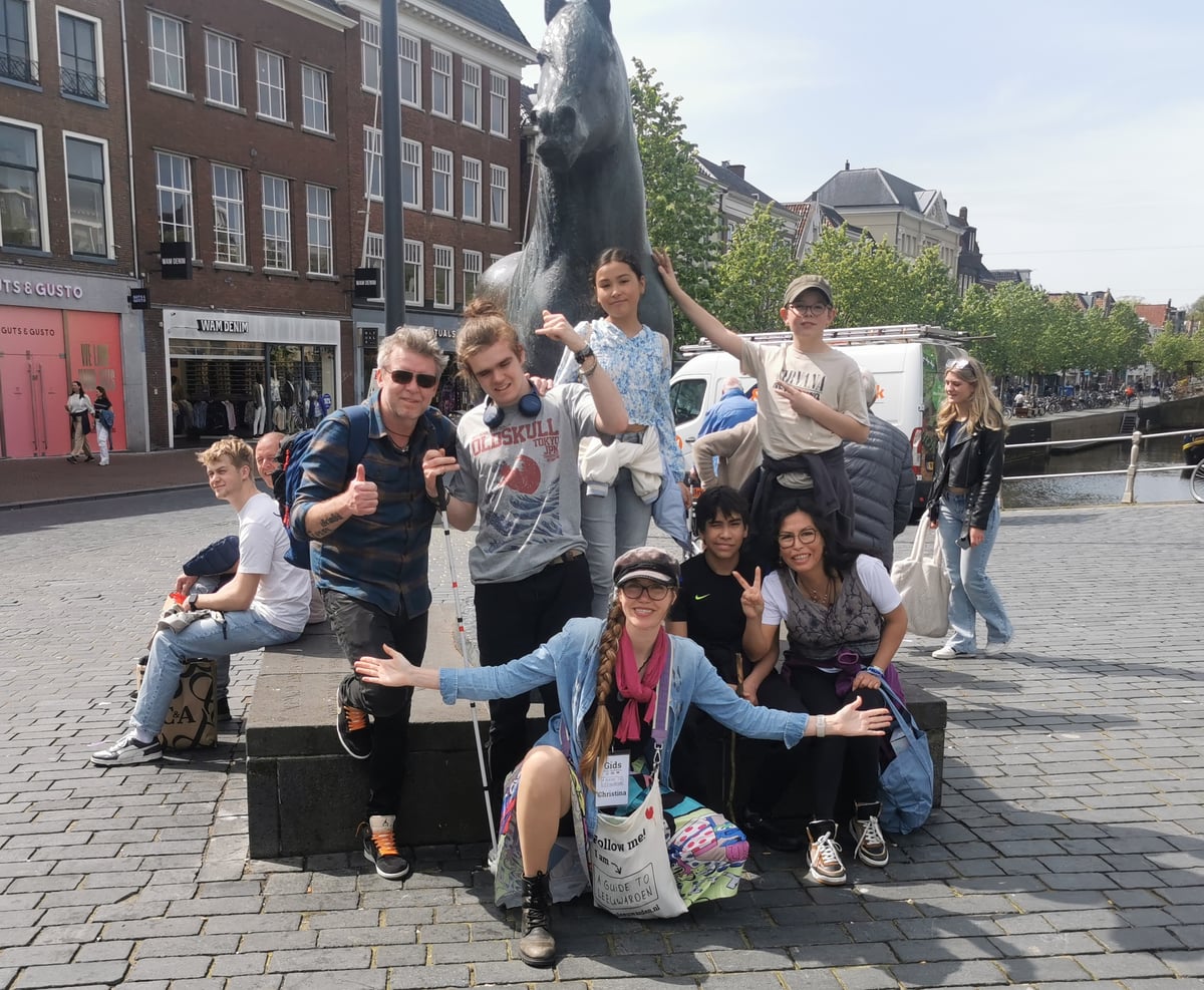 Horse statue in Leeuwarden
