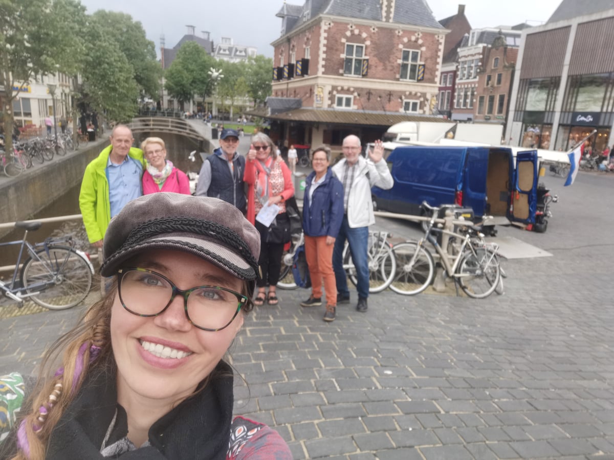 Waag bridge in Leeuwarden